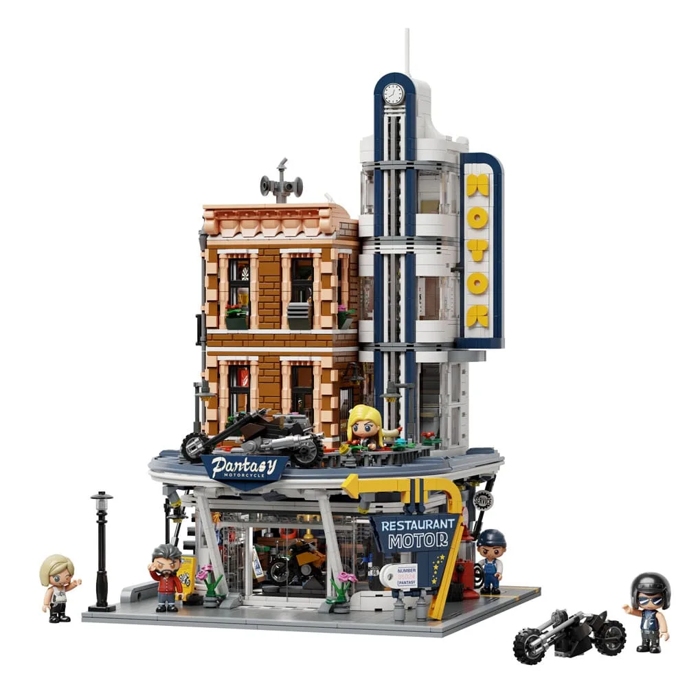 Pantasy Original Construction Set – Motorcycle Restaurant