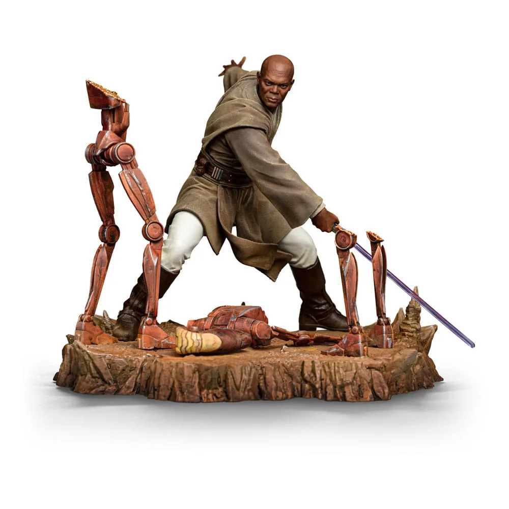 Star Wars Statue – Mace Windu Art Scale 18 cm