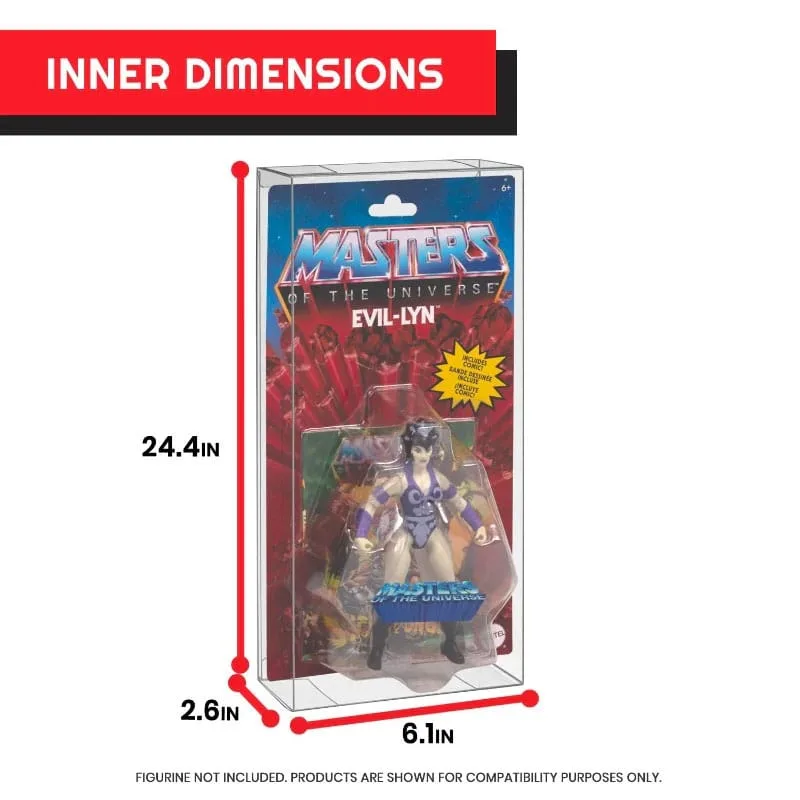 Masters of the Universe Figure Protectors – PET 10-Pack 5