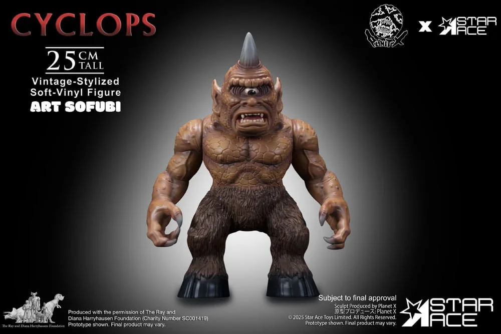 Ray Harryhausen Vinyl Statue – Vintage Cyclops 25 cm 7