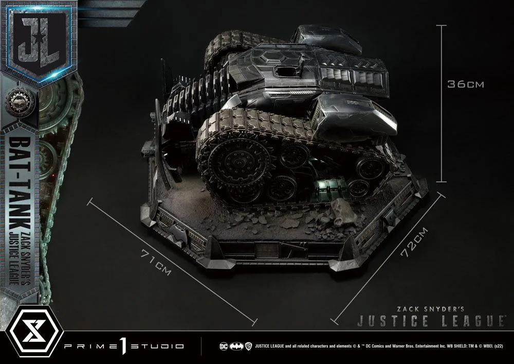 Zack Snyder’s Justice League Diorama – Bat-Tank 36 cm 3