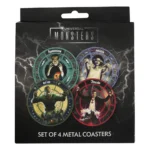 Universal Monsters Coaster Set – Four Character Designs 8.9 cm 4