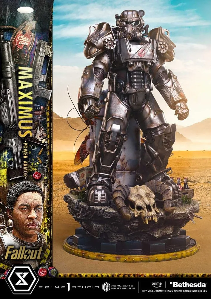 Fallout Statue – Maximus Power Armor 67 cm 3
