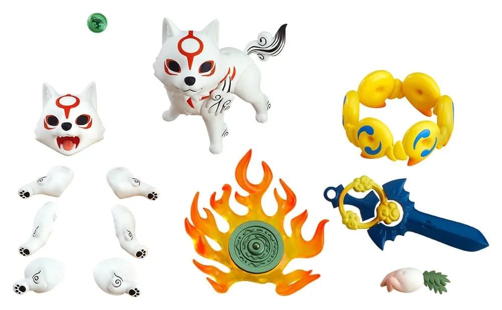 Okami Nendoroid Action Figure – Amaterasu DX 10 cm 2