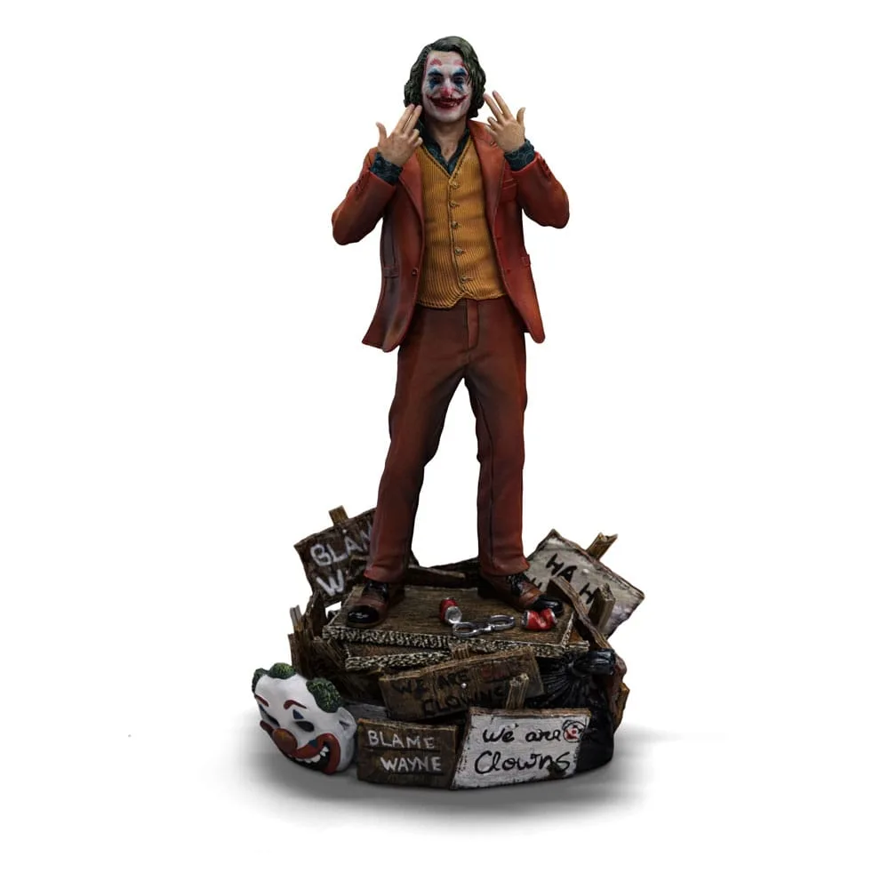 DC Comics Statue – Joker Arthur Fleck Art Scale Deluxe 1/10 19 cm