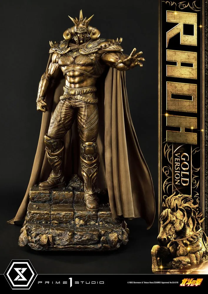 Fist of the North Star Statue – Raoh Gold Version 78 cm
