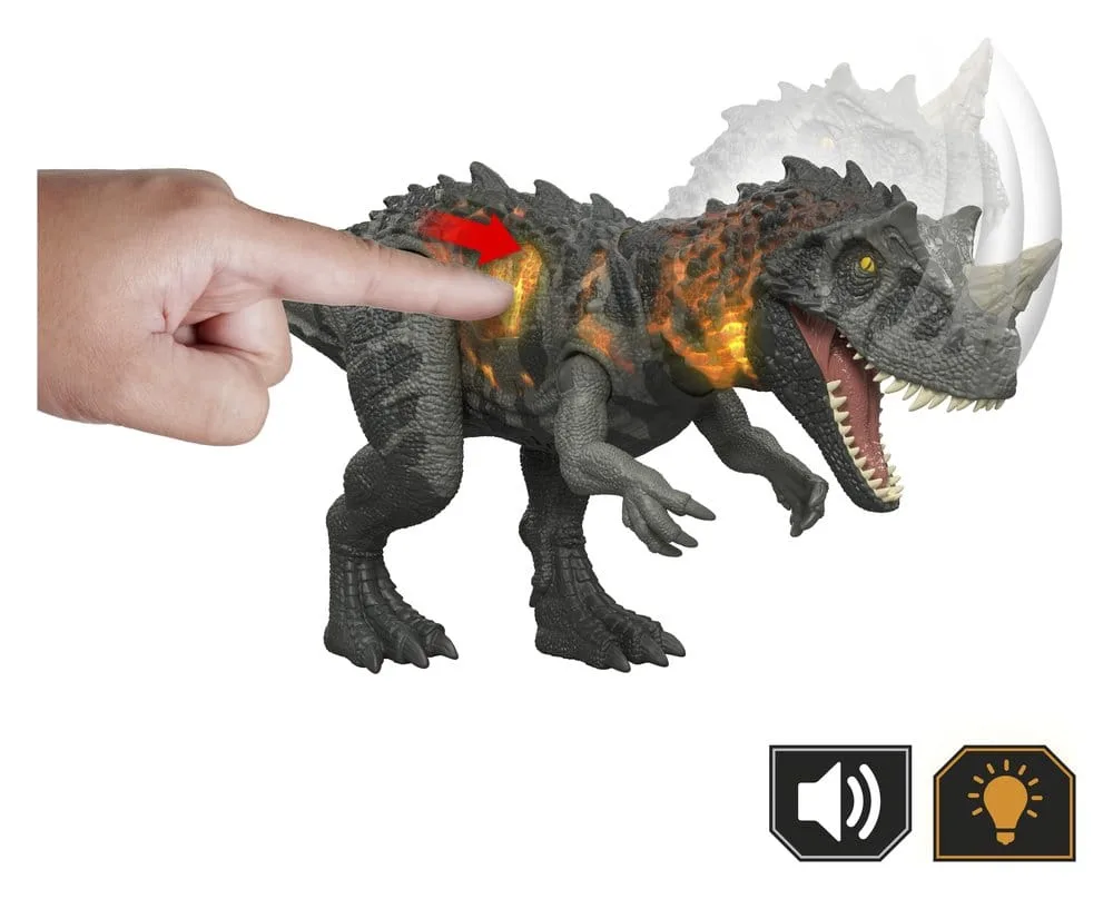 Jurassic World Action Figure – Wild Roar Ceratosaurus 30.5 cm 3