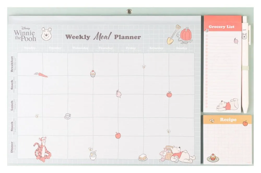 Winnie the Pooh Meal Planner – 100th Anniversary Magnetic Edition