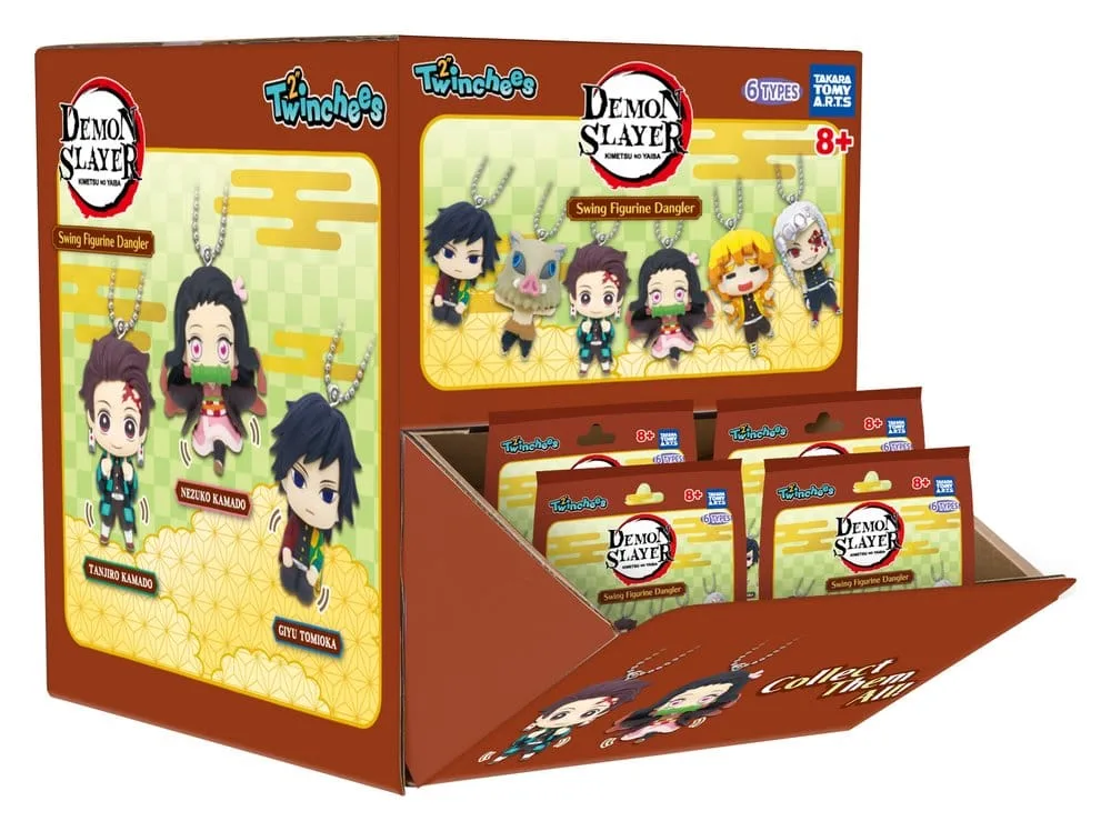 Demon Slayer Sleutelhangers – Swing Danglers 24 stuks 3 cm 9