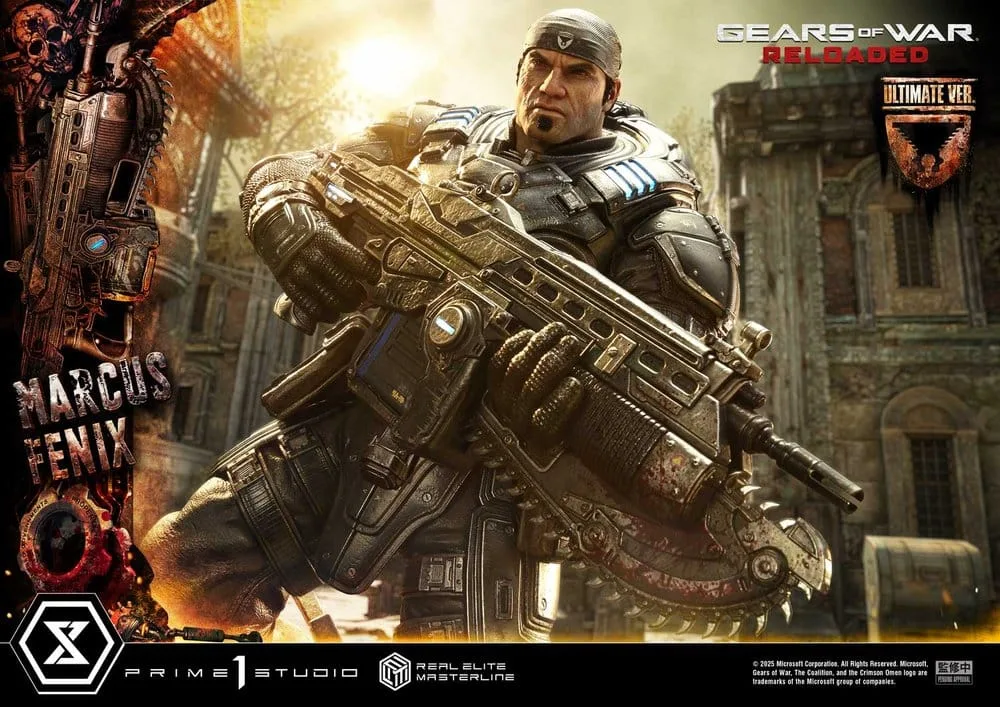 Gears of War Reloaded Statue – Marcus Fenix Ultimate 97 cm 13