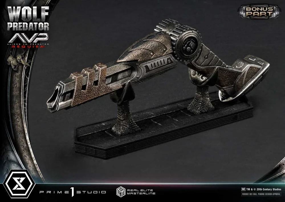 Alien vs. Predator Beeld – Wolf Deluxe Bonus Version 95 cm 4