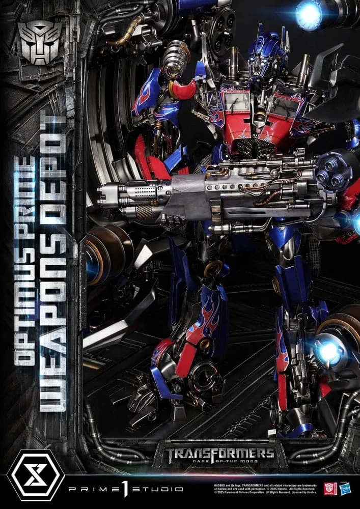 Transformers Statue – Optimus Prime Weapons Depot Bonus Version 26