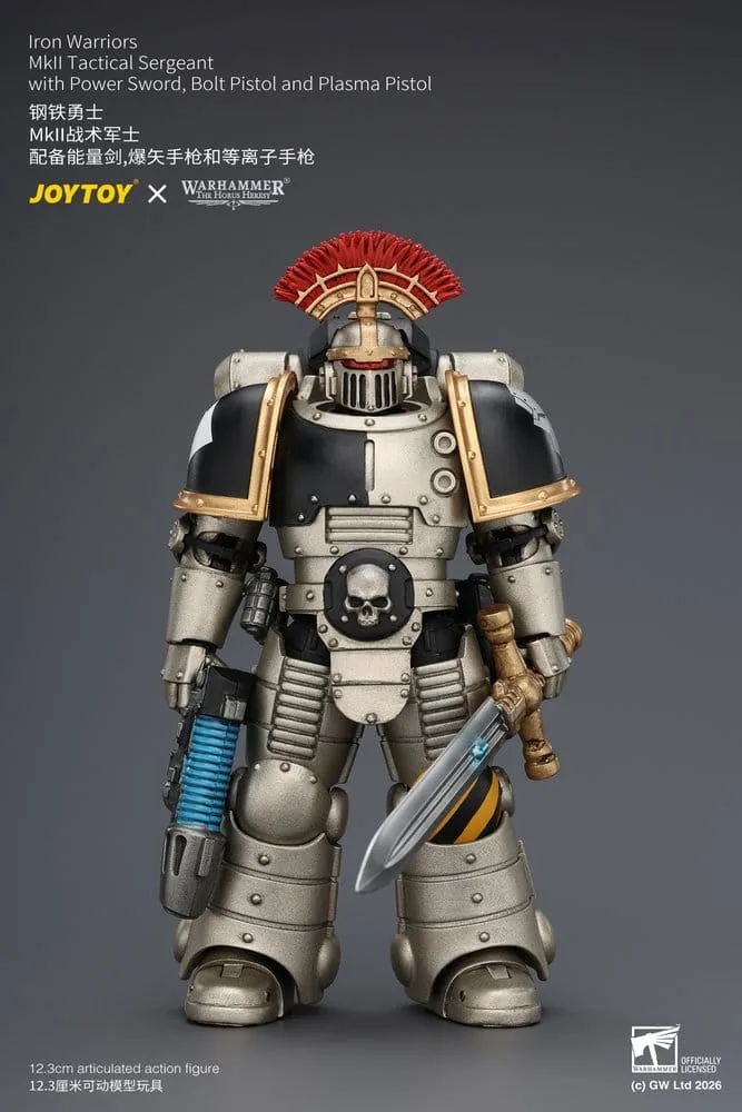 Warhammer Action Figure – Iron Warriors MkII Sergeant 12.3 cm 12
