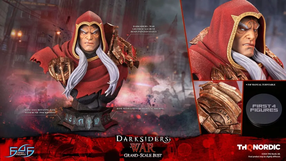 Darksiders Bust – War Grand Scale 37 cm 2