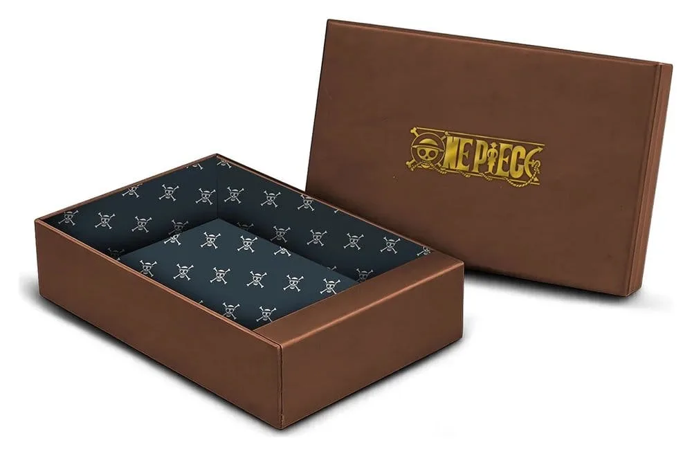 One Piece Wallet – Skull Zip Design 3