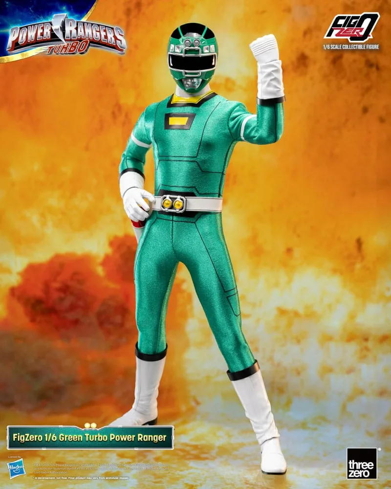 Power Rangers Turbo Actionfigur – Green Ranger FigZero 30,7 cm 7