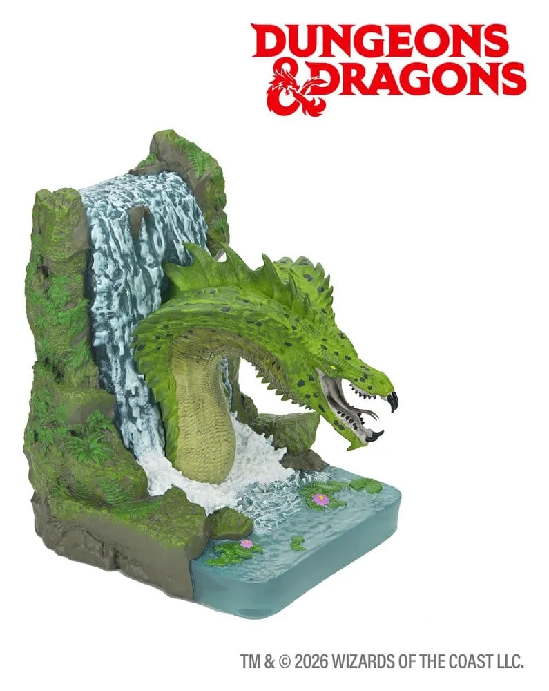 Dungeons & Dragons Bookend – Green Dragon 2