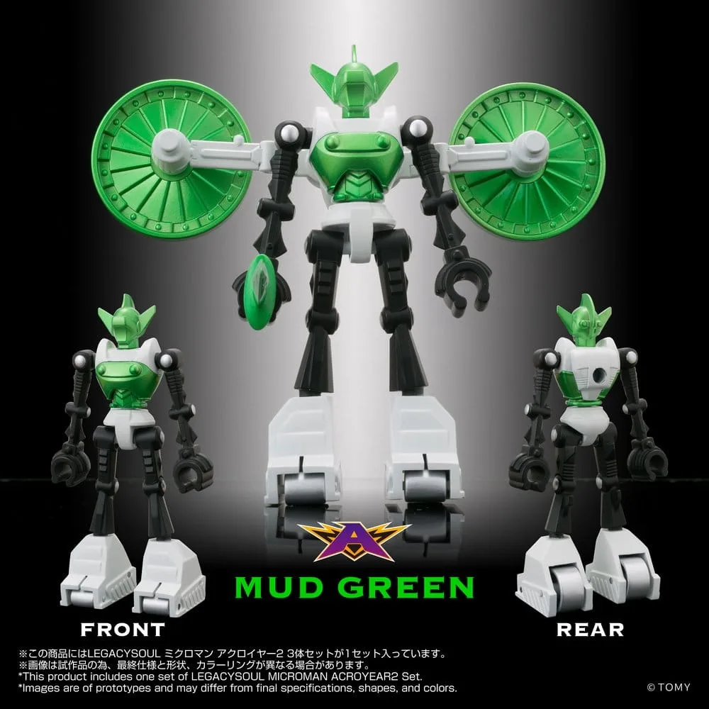 Microman Action Figure 3-Pack – Legacysoul Acroyear 2 9