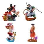 One Piece Mini Statue Set – Wano Kuni Vol. 1 9 cm 1