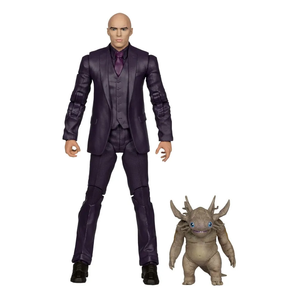 Superman (2025) Action Figure – Lex Luthor with Baby Kaiju 18 cm