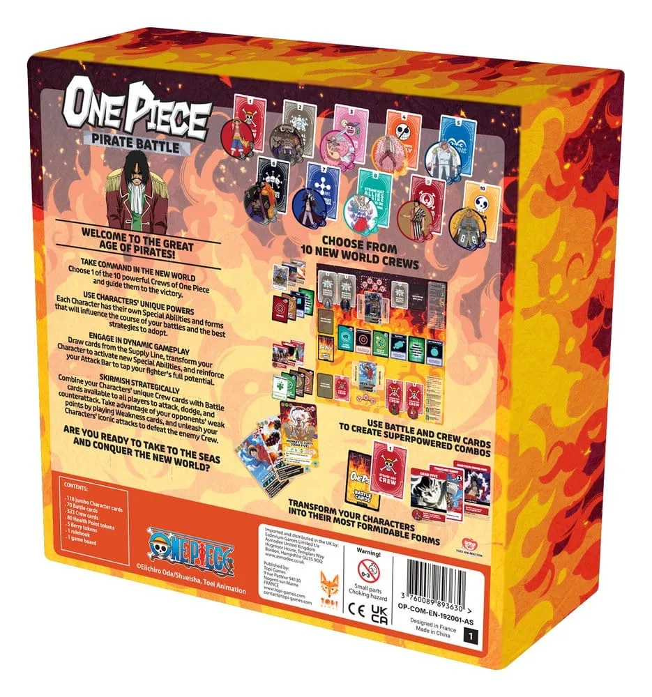 One Piece Board Game – Pirate Battle English Edition 6