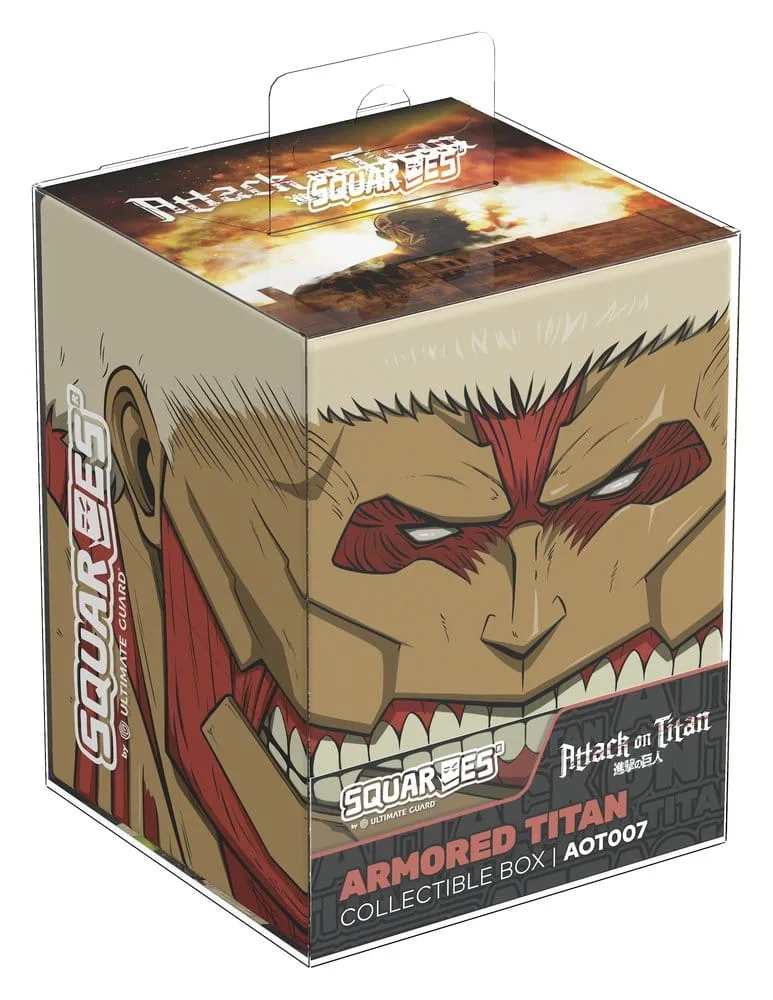 Attack on Titan Deck Box – Armored Titan Squaroe AOT007 9