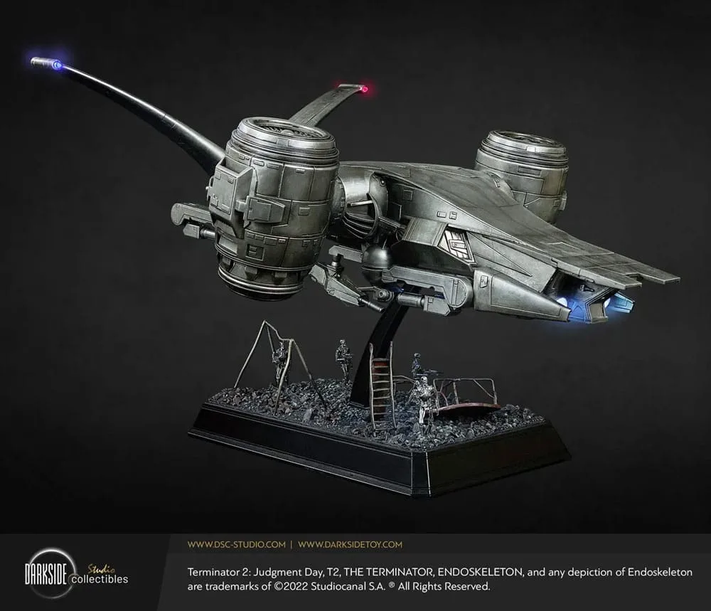 Terminator 2 Sammlermodell – Aerial Hunter Killer 60 cm 3