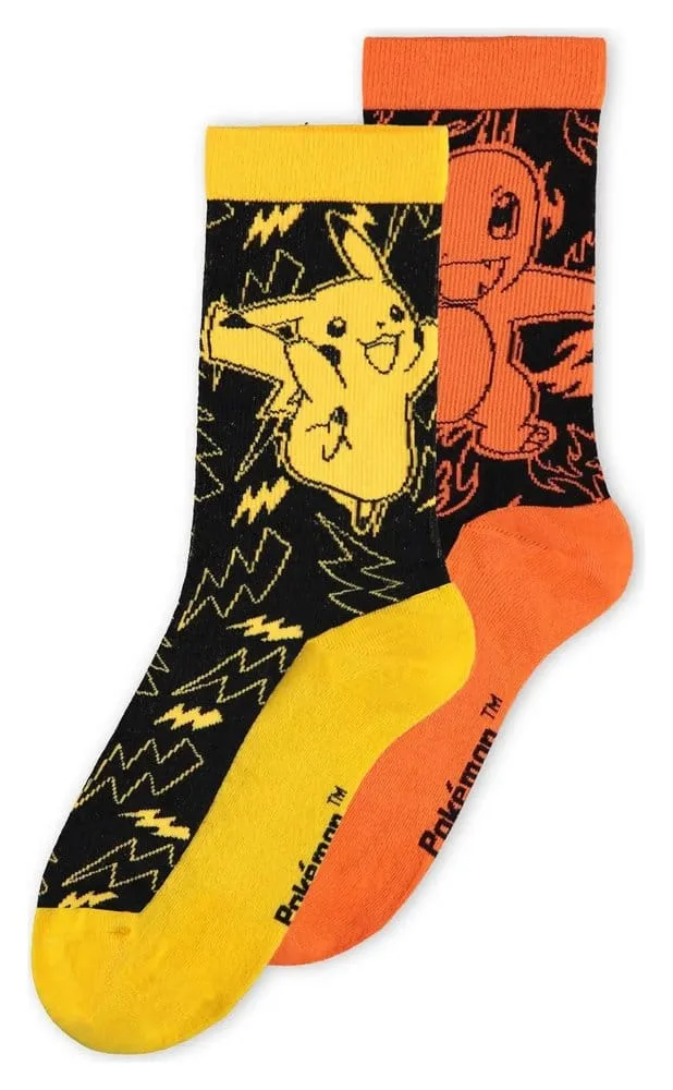 Pokémon Crew Socks – 2-Pack EU 43–46