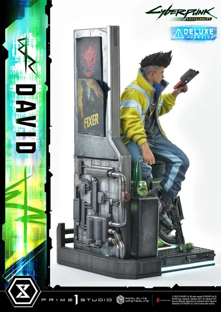 Cyberpunk Edgerunners Statue – David Bonus Version 58 cm 24