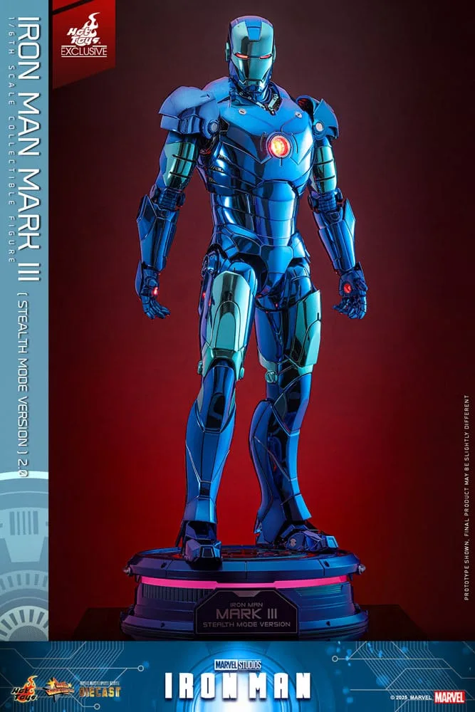 Iron Man Action Figure – Mark III Stealth Mode 2.0 33 cm 6