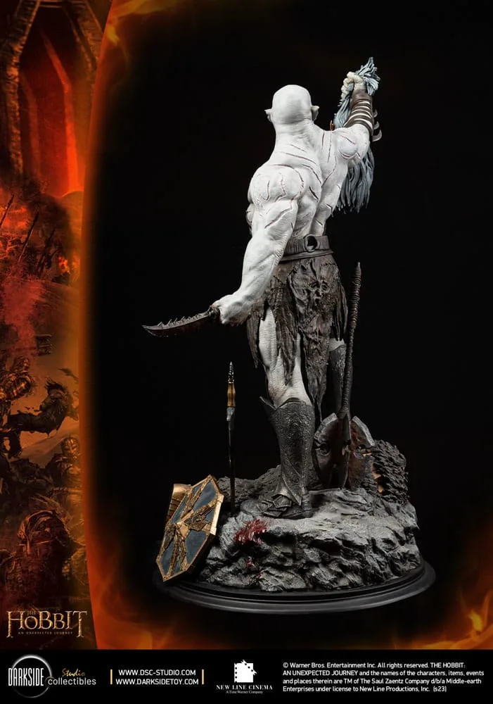 The Hobbit Beeld – Azog John Howe Signature Edition 1/3 90 cm 7