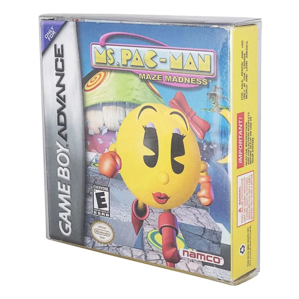 Game Boy and GBA Case Protectors – Clear PET Pack of 25 2