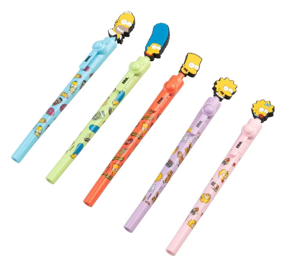 The Simpsons Pen Display – 25 Rotating Character Toppers 3