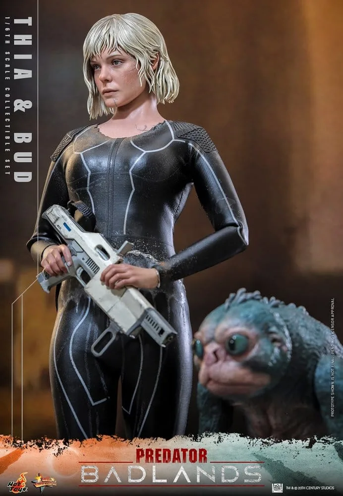 Predator Badlands figurenset – Thia en Bud schaal 1:6 29 cm 9