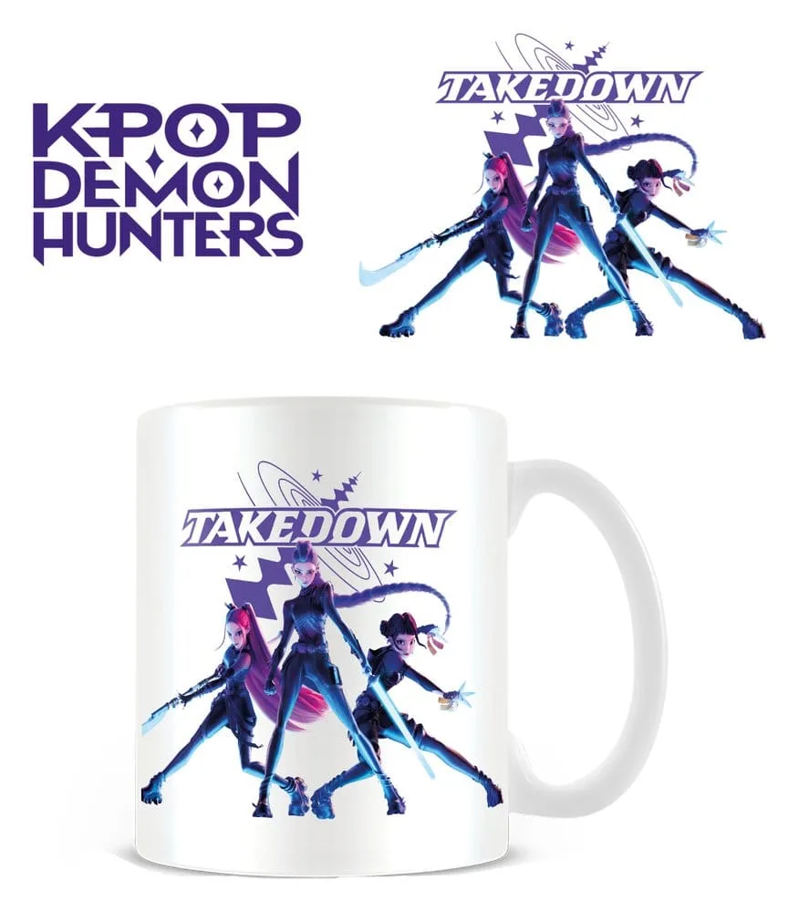 KPop Demon Hunters Mug – Takedown White 315 ml