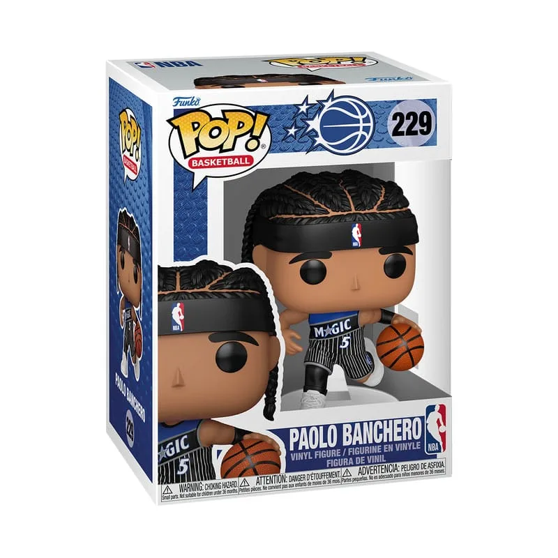 NBA Vinyl Figure – Magic Paolo Banchero Black Pop Sports 9 cm 2