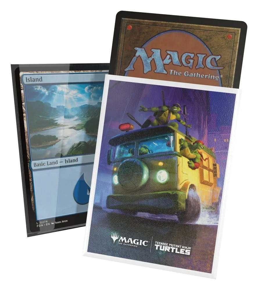 Magic: The Gathering Kaartsleeves – TMNT Turtle Van 66 x 91 mm 6