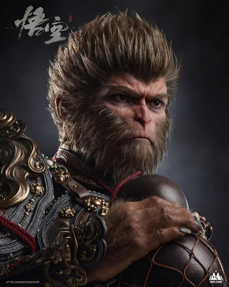Black Myth Wukong Bust – The Destined 1:1 Scale 100 cm 9