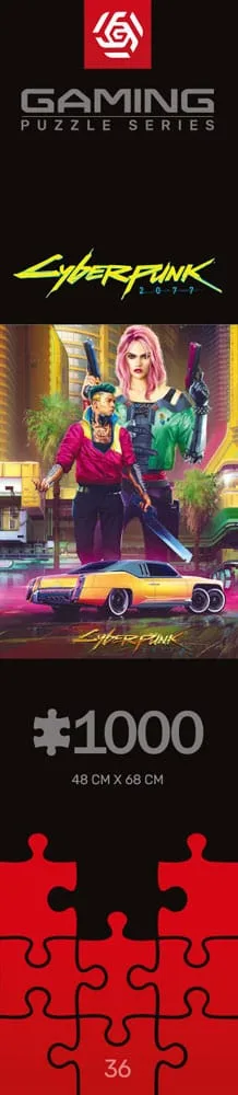 Cyberpunk 2077 Jigsaw Puzzle – Kitsch Style 1000 Pieces 8