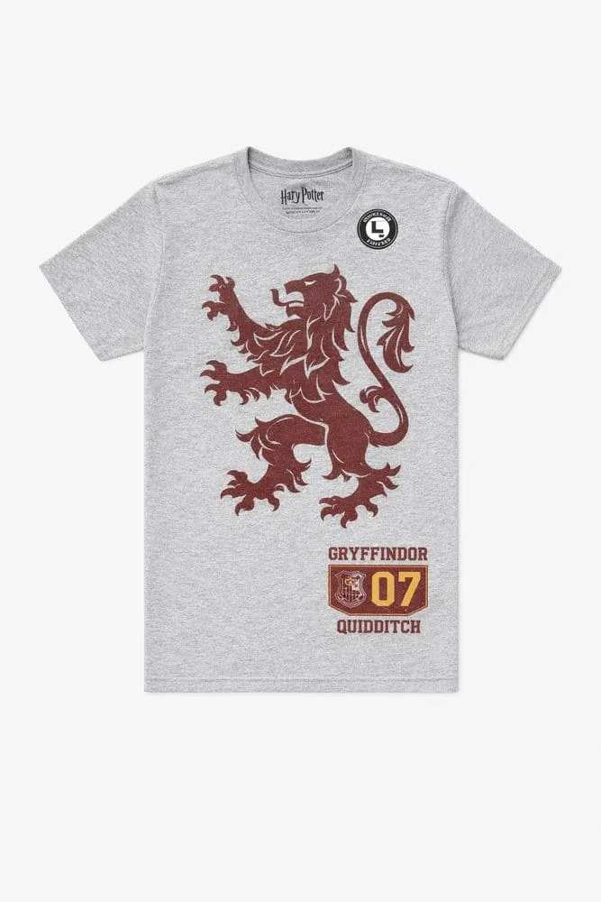 Harry Potter T-Shirt – Gryffindor 07 Quidditch Lion Crest
