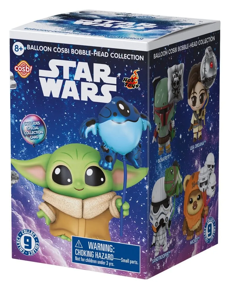 Star Wars Cosbi Mini Figures – Balloon Blind Box Display of 8 8 cm 4