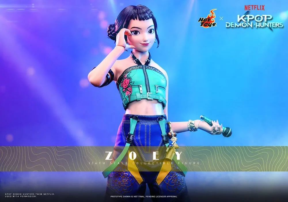 KPop Demon Hunters Action Figure – Zoey 1/6 Scale 27 cm 2