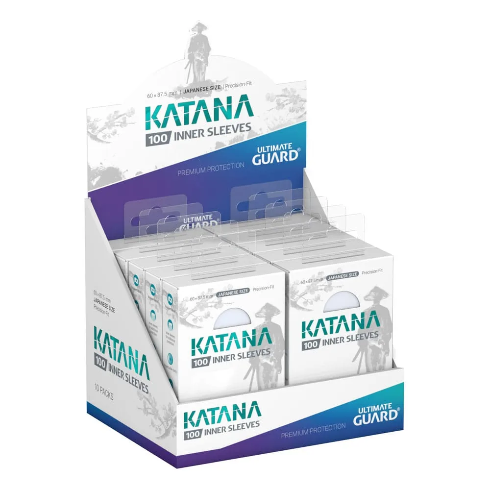 Ultimate Guard Inner Sleeves – Katana Japanese Size 100 Pack 4