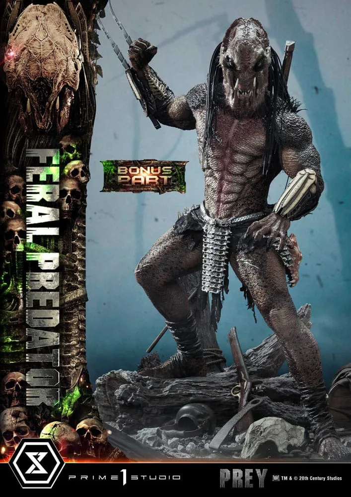 Prey Statue – Feral Predator Deluxe Bonus 89 cm 6