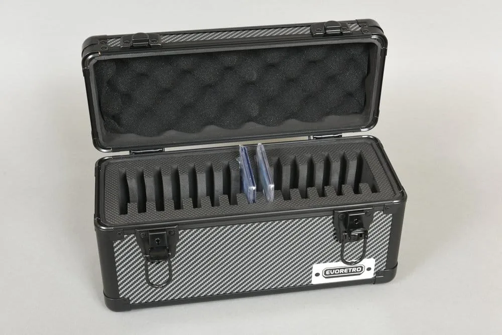 Trading Card Storage Case – Evoretro 15 Slabs Grey 33.9 cm 3