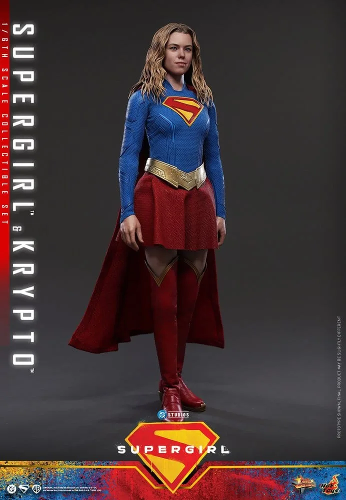 DC Comics Action Figure Set – Supergirl & Krypto 28 cm 10