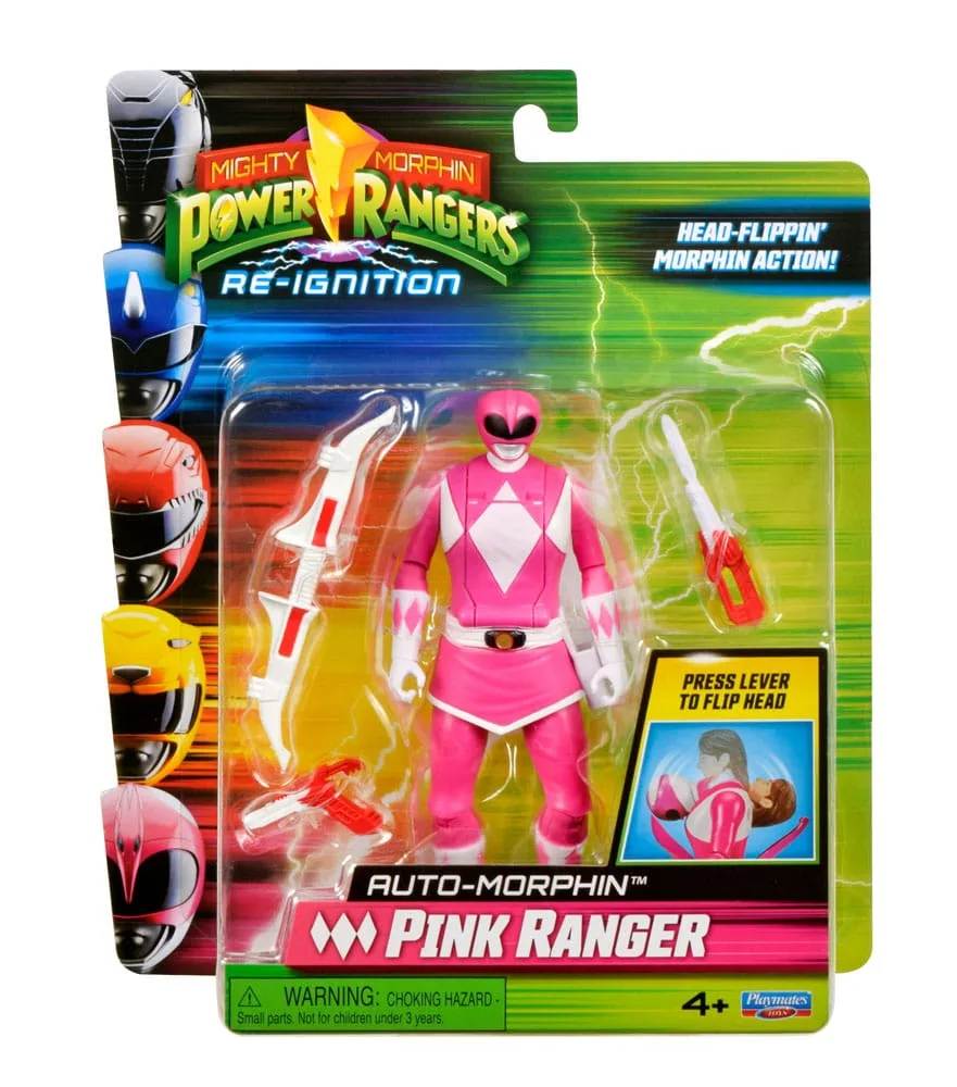Power Rangers Action Figure – Auto-Morphin Pink Ranger 12 cm 2