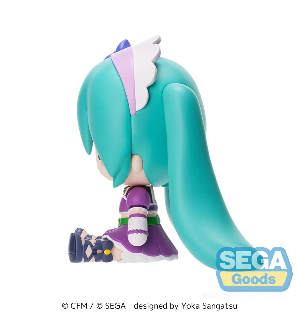 Hatsune Miku Chibi Figure – Fuwa Petit Sparkly Purple 8 cm 2