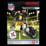 Transformers x NFL Figure – Steelers Steelsmash 14 cm 10