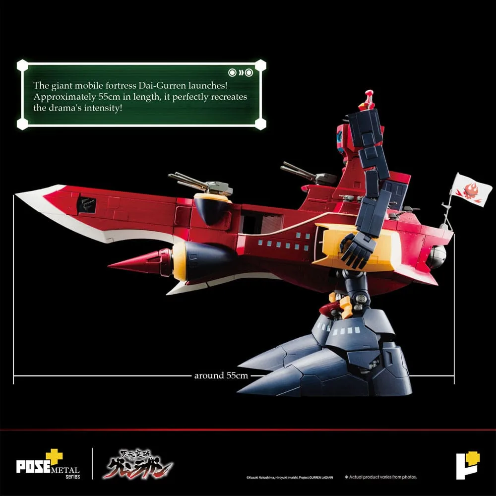 Tengen Toppa Gurren Lagann Figure – POSE+METAL Dai-Gurren 33 cm 3